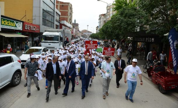Özel Çocuklardan Başkan Aktaş’a Ziyaret