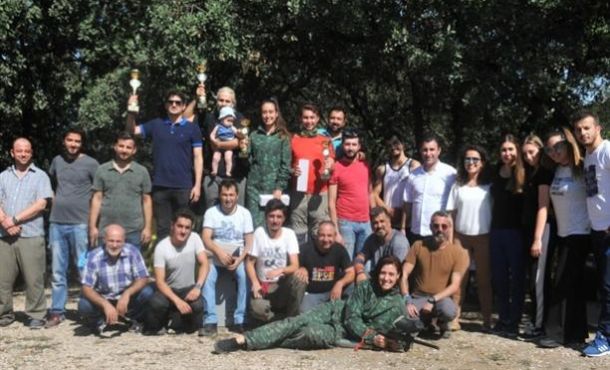 Paintball ile stres attılar
