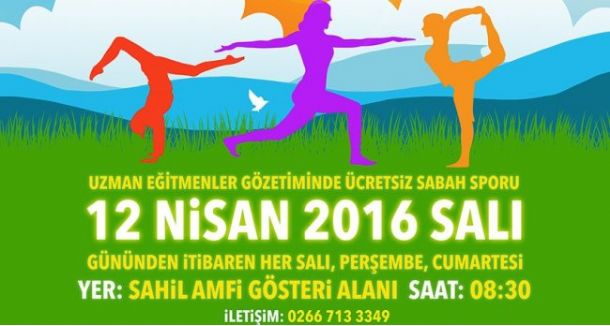 Bandırma`da Sabah Sporu Sahilde Devam Ediyor