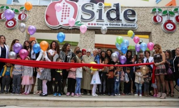 Side Kreş ve Gündüz Bakımevi kapılarını açtı