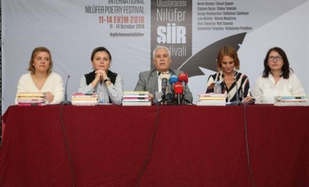 Şiir tutkunları 3. Uluslararası Nilüfer Şiir Festivali’nde buluşacak