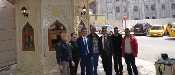 Taksi Durakları Yenileniyor