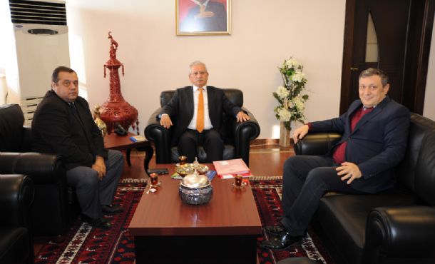 TÜİK Bölge Müdürü`nden Rektörümüze Ziyaret