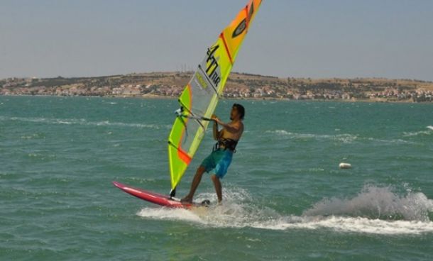 Türkiye 1.wındsurf Ligi Şampiyonası Ayvalık Etabı Başladı