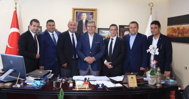 YENİ BAŞKANDAN ZİYARET