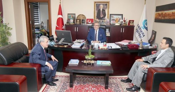 YENİ MİLLİ EĞİTİM MÜDÜRÜNDEN BAŞKAN MİRZA’YA ZİYARET