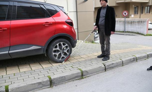 Zabıta, engelli bireylerle birlikte denetim yaptı